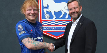 Ed Sheeran invierte en el Ipswich Town de la Premier League