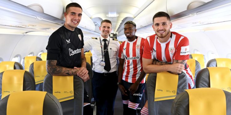 Vueling y Athletic de Bilbao amplían su alianza hasta 2027