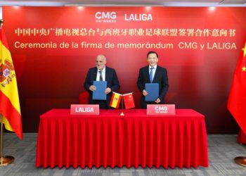 LALIGA retransmitirá partidos en abierto en China tras un acuerdo histórico con China Media Group