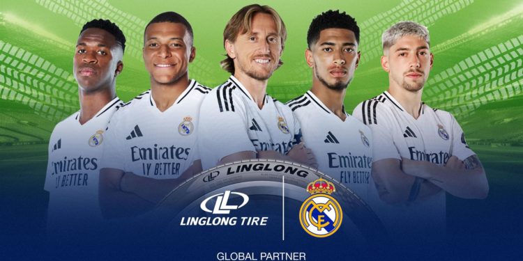 El Real Madrid suma un nuevo patrocinador global: Linglong Tire